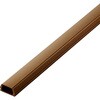 LD-GAF3MBR 配線カバー 壁用 モール (長さ1m×幅26mm) フラット 配線隠し ケーブルカバー 設置用テープ付き エレコム 58763017