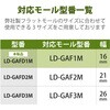 LD-GAFD1M 配線カバー モール 接続ユニット 出ズミ 【 壁用 フラットモール LD-GAF1M 専用 】 エレコム 58763069