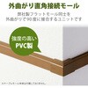 LD-GAFD2MBR 配線カバー モール 接続ユニット 出ズミ 【 壁用 フラットモール LD-GAF2MBR 専用 】 エレコム 58763105
