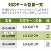 LD-GAFR2M 配線カバー モール 接続ユニット 入ズミ 【 壁用 フラットモール LD-GAF2M 専用 】 エレコム 58763367