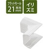 配線カバー モール 接続ユニット 入ズミ 【 壁用 フラットモール LD-GAF2MWH 専用 】 エレコム