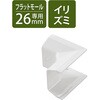 配線カバー モール 接続ユニット 入ズミ 【 壁用 フラットモール LD-GAF3MWH 専用 】 エレコム