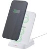 W-QS11WH ワイヤレス充電器 Qi認証 充電スタンド 12W / 10W / 7.5W / 5W 高速充電 横置き/縦置き エレコム 58763586