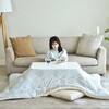 SEU-752B  +AKF-1818GG/BR カジュアルこたつ&フランネルこたつ布団セット YAMAZEN(山善) 45163030