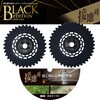 BK-SC230 刈払機用チップソー 接地刈 特殊リブ形状 BLACK EDITION YAMAZEN(山善) 59113681