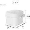 YJT-M05(B) 炊飯器 3合 5.5合 マイコン式炊飯器 3合炊き 5.5合炊き 一人暮らし マイコン炊飯器 低温調理 温度調理 YAMAZEN(山善) 59172325