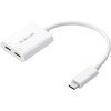 USB-C 変換アダプタ 【 100W PD急速充電 4K映像出力 】 USB Type-C to Type-C×2 高速データ転送 エレコム