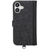 PG-24AFP07BK iPhone 16用 フリップカバー [フェルト/ブラック] PGA 59424630