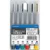 プラスチックハンドル精密ドライバーセット 6本組 HANDIWORK