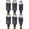 DDU1226-KVM-CABLE KVMP[u/1.8m/fADisplayPort 1.2 + USB 5Gbps Type-A & Type-B/4K60Hz/2ʑΉ PC p\Rؑ֊p @ΉP[u StarTech.com 59638157