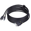 KVMP[u/3m/HDMI & USB 3.0 Type-A - Type-B 5Gbps/4K60Hz/PC p\Rؑ֊pP[u