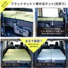 A1604a-a-602BK 車中泊座席シートフラットマット セルタン 59642041