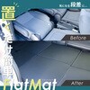 A1610a-7-a-602BK 車中泊座席シートフラットマット セルタン 59642147