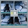 A1610a-7-a-602BK 車中泊座席シートフラットマット セルタン 59642147
