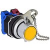 ABD8P01NY Φ30・亜鉛ダイカスト製シリーズ 押しボタンスイッチ (ピンロック形) IDEC(和泉電気) 59728882