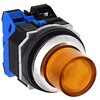 Φ30・亜鉛ダイカスト製シリーズ パイロットライト (突形 LED) BA9S IDEC(和泉電気)