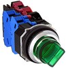 ASLD312220DNG Φ30 亜鉛ダイカスト製シリーズ ASLD形 照光セレクタスイッチ (LED) 45°3ノッチ IDEC(和泉電気) 59887301