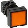 Φ16 H6シリーズ HA□L形照光押ボタンスイッチ (正角形4方向バリア付) IDEC(和泉電気)