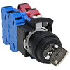HW1K-2C22 Φ22 HW1K形 鍵付セレクタスイッチ ディスクタンブラータイプ IDEC(和泉電気) 60075066