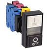 HW7D-L211111Q4GWB1 HWシリーズ 2点押ボタンスイッチ(表示灯付 LED) Φ22 インタロック(平形-平形) IDEC(和泉電気) 60151603