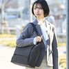 BM-OFTBL01BK トートバッグ 肩掛け バッグ 12L ファスナー付き 撥水加工 15.6インチノートPC収納 A4 対応 off toco エレコム 60160671