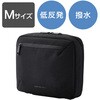 ZSB-BB01PMBK ガジェットポーチ M/L 8.3/11 ZEROSHOCK タブレット対応 バッグインバッグ 出張 大容量 軽量 撥水 衝撃吸収 スリム設計 エレコム 60160698