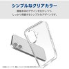 PM-G254HVCKCR Galaxy A36 5G (SC-54F) ケース ハイブリッド 衝撃吸収 カメラレンズ保護設計 極み設計 エレコム 60160786