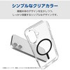 PM-G254MAG02BK Galaxy A36 5G (SC-54F) ケース ハイブリッド 衝撃吸収 MagSafeアクセサリ対応 ストラップホール付 エレコム 60160811
