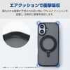 PM-G254MAGSTBK Galaxy A36 5G (SC-54F) ケース ハイブリッド 衝撃吸収 360度回転スタンド機能付 エレコム 60160829