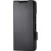 PM-S251PLFY3BK AQUOS wish5 (SH-52F) ケース レザー 手帳型 マグネット 衝撃吸収 ストラップホール付 スタンド機能付 エレコム 60161206