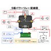 5PR24-150 パワーリレー DC24V 5極 マリンテック 60307960