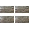 uDIY Stonev DIYœ\VR΃^C 122~61cm (2.97m2) 4Zbg
