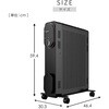 DOL-J12(B)E オイルレスヒーター YAMAZEN(山善) 60559321