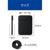 BM-IBTHNPV13BK パソコンケース 13.3/14インチ PCバッグ スリーブ 撥水 薄型 軽量 耐衝撃 エレコム 60618166