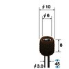 ファイバーサンダー 5本入 NSK(ナカニシ)