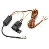 バイク用 ドライブレコーダー M760D 補修品 12V電源ケーブル 約2m 2Aヒューズボックス付き DAYTONA(デイトナ)
