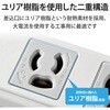 T-WHRM3230LG/RS 電源タップ ハーネスプラグ 3P 2個口 抜け止め 工事用 物件用 案件用 RoHS OAタップ エレコム 34693565