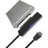 HDD/SSD→USB簡単接続セット SATA接続機器をUSB3.1(GEN2)接続に変換するアダプタ 2.5インチ対応 Type-C接続タイプ タイムリー