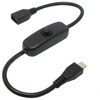 BIGFANシリーズ CHIBIFAN20U用 MicroUSBコネクタ通電スイッチ タイムリー