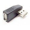 USB変換コネクタ USB A(オス) ーUSB A(メス) L型リバーシブルコネクタ USB A(L型両面 オス) / USB A(メス) エスエスエーサービス