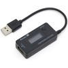 QuickCharge2.0対応 USB簡易電圧・電流チェッカー 積算機能・VA同時表示対応 ブラック ルートアール