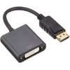 Display Port[20ピン・オス] - DVI-D[24ピン・メス・デュアルリンク]デジタル接続変換ケーブル 【Active(アクティブ)タイプ】 ルーメン