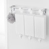 10151 引っ掛けバスルーム詰め替えパウチディスペンサー収納ホルダー タワー L ホワイト 山崎実業 60904947