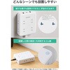 ECT-44-8A2C15WH 電源タップ 延長コード 8個口 USB付 (コンセント×8 Type C×1 USB A×2) 雷ガード PSE適合 iPhone/スマホ等対応 エレコム 60906487