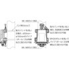 LAN(屋外)用SPD 本体+取付部材(オプション)込み 昭電