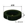 カップゴム砥石アソートS 12本入 ナカニシ(NSK)