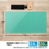 DM-127PW(36733) 硬質 デスクマット プラスマット 光沢 PLUS(プラス)[文具] 61083426