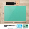 DM-107PW(36734) 硬質 デスクマット プラスマット 光沢 PLUS(プラス)[文具] 61083435