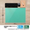 DM-010PW(36742) 硬質 デスクマット プラスマット 光沢 PLUS(プラス)[文具] 61083514