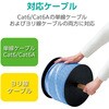 LD-6RJ45T100/L RJ45 コネクタ Cat6A Cat6 LANケーブル用 100個入り ガイドパーツ付き 単線ヨリ線両対応 エレコム 61086727